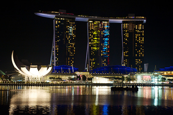 Singapore #16 Marina Bay Sands by Night