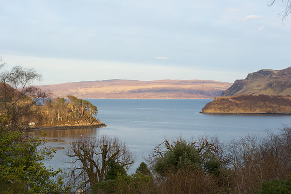 View from Viewfield House, Portree, Scotland