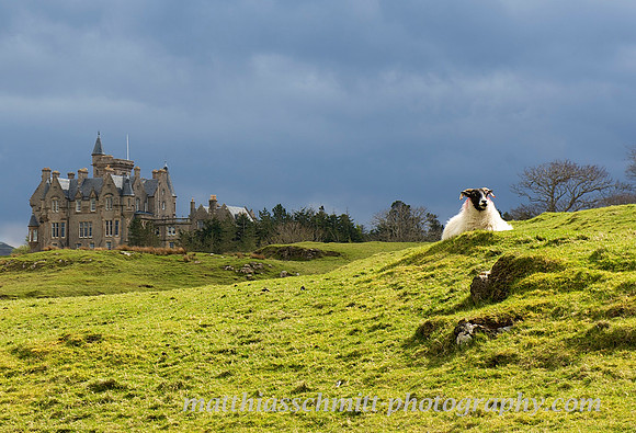 Glengorm Castle, Isle of Mull, Scotland