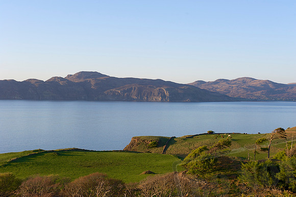 View from Glengorm Castle