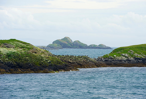 View from Ferry Otternish to Leverburgh, Outer Hebrides, Scotland